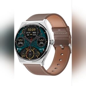 Ultrathin Smart Watch for Women Men(Answer/Make Calls), 1.43" AMOLED, Waterproof